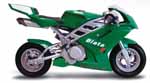 Fiche minimoto : pocket bike BLATA : ORIGAMI B1